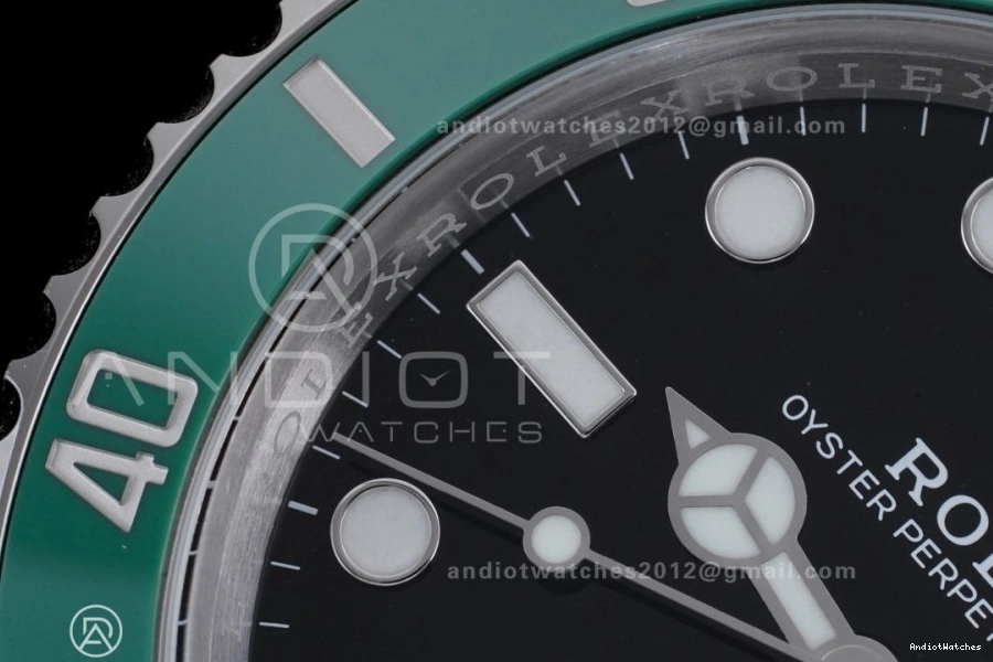 904L Green Ceramic Starbucks Youth EyeCatching Submariner The 41mm VSF Version 1155 126610LV A Steel 0206